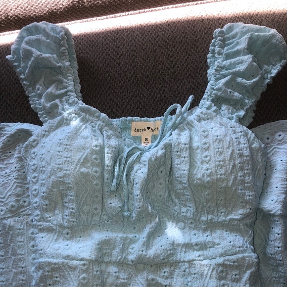 Derek Heart Never Worn Light Blue Short sleeve Dress - Picture 2 of 5